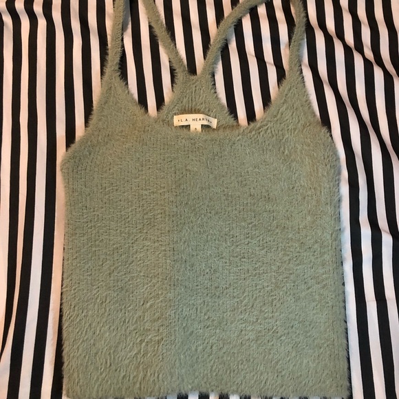 PacSun Tops - Fuzzy PacSun tank